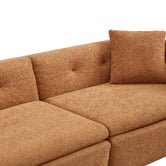 Corner Office Sarah 4 Seater Boucle Compressed Sofa