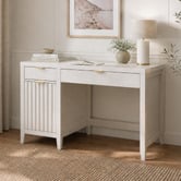 Corner Office Rylee 2 Drawer Writing Desk