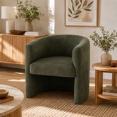 Corner Office Leilani Velvet Armchair