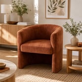 Corner Office Leilani Velvet Armchair