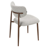 Corner Office Seymour Boucle Dining Chairs