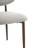 Corner Office Seymour Boucle Dining Chairs