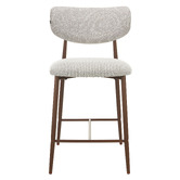Corner Office 65.5cm Seymour Boucle Bar Stools