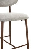 Corner Office 65.5cm Seymour Boucle Bar Stools