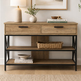 Corner Office Xyler 2 Drawer Console Table