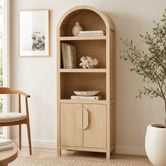 Corner Office Isla 2 Door Display Cabinet