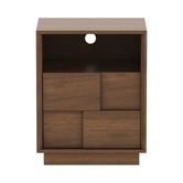 Corner Office Kaia 2 Drawer Bedside Table