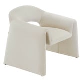 Corner Office Anthea Velvet Accent Chair