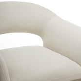 Corner Office Anthea Velvet Accent Chair