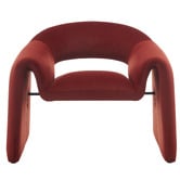 Corner Office Anthea Velvet Accent Chair