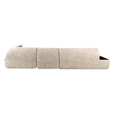 Corner Office Layra 4 Seater Boucle Compressed Modular Sofa with Chaise