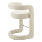 Corner Office 65cm Christina Upholstered Counter Stools