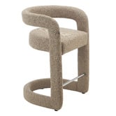 Corner Office 65cm Christina Upholstered Counter Stools