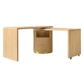 Corner Office Lola Swivel Desk