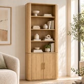 Corner Office Lola 2 Door Bookcase