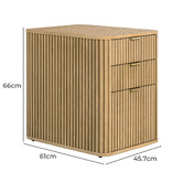 Corner Office Lola 3 Drawer Filing Cabinet