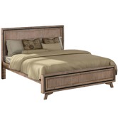 Southern Stylers Airlie Acacia Wood Bed
