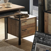 Southern Stylers Sunbury Bedside Table with Drawers