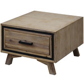 Southern Stylers Airlie Acacia Lamp Table