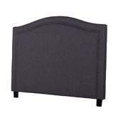 Southern Stylers Charcoal Carla Queen Headboard