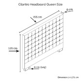 Southern Stylers Cilantro Queen Headboard