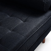 Southern Stylers Plast 3 Seater Velvet Sofa Bed