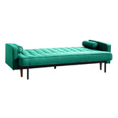 Southern Stylers Plast 3 Seater Velvet Sofa Bed