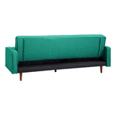 Southern Stylers Plast 3 Seater Velvet Sofa Bed