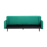 Southern Stylers Plast 3 Seater Velvet Sofa Bed | Temple & Webster