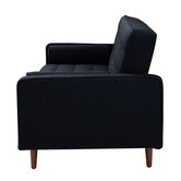 Southern Stylers Plast 3 Seater Velvet Sofa Bed