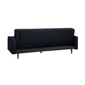 Southern Stylers Plast 3 Seater Velvet Sofa Bed