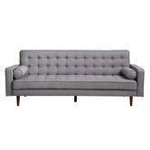 Southern Stylers Plast 3 Seater Upholstered Sofa Bed