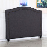 Southern Stylers Charcoal Carla Queen Headboard