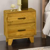Southern Stylers Ridge Pine Wood Bedside Table