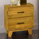 Southern Stylers Ridge Pine Wood Bedside Table