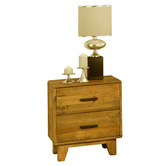 Southern Stylers Ridge Pine Wood Bedside Table
