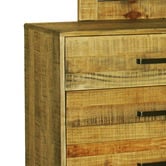 Southern Stylers Ridge Pine Wood Dresser with Mirror