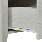 Southern Stylers Alexa 2 Drawer Bedside Table