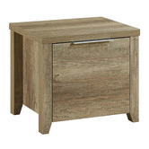 Southern Stylers Alexa 2 Drawer Bedside Table