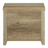 Southern Stylers Alexa 2 Drawer Bedside Table