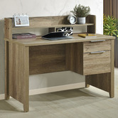 Southern Stylers Alexa Rustic 2 Drawer Office Desk