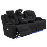 Southern Stylers Luella 3 Seater Upholstered Reclining Sofa