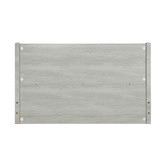 Southern Stylers White Ash Alexa Queen Bed Frame