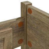 Southern Stylers Natural Alexa Bed Frame