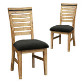 Southern Stylers Kahuna Acacia Wood Dining Chairs
