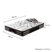 Southern Stylers Medium Cloud Gel Pocket Spring Mattress