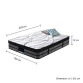 Southern Stylers Firm Sultan Pocket Spring Mattress