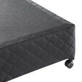 Southern Stylers Black Gabbie Upholstered Bed Base