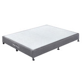 Southern Stylers Charcoal Liffle Upholstered Bed Base