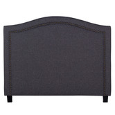 Southern Stylers Charcoal Carla Queen Headboard